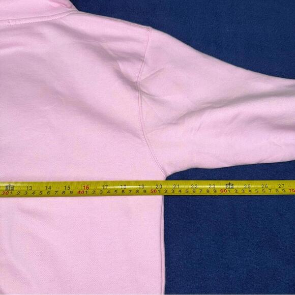 Saintwoods Pink Hoodie Pullover Made in Canada Size S Embroidered Logo SSENSE - Picture 8 of 8